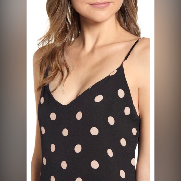 NWT Reformation Crimini Slip Dress Polka Dot - Picture 5 of 10